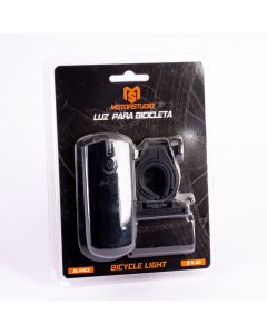 Luz led para bicicleta recargable 8 funciones 78x39x25mm