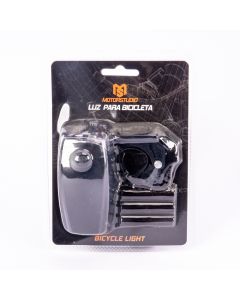 Luz para bicicleta 5leds 2funciones luz blanca