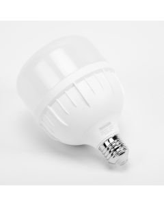 Bombillo plástico led luz fría 30w blanco