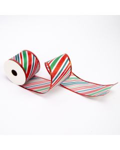 Cinta decorativa estampado rayas 3 yards 6.3cm tradicional