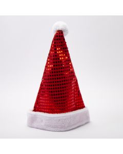 Gorro navideño detalle puntos 30x40cm 