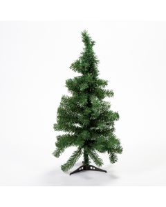 Árbol plástico navideño 90 ramas 90cm verde