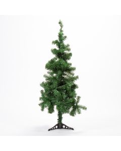 Árbol plástico navideño 200 ramas 120cm verde