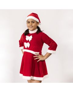 Disfraz y gorro navideño para niño