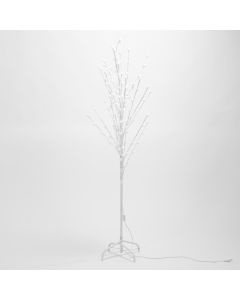 Árbol navideño con luz 1.5m luz cálida blanco