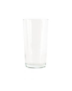 Vaso vidrio liso assos 490ml 16oz transparente