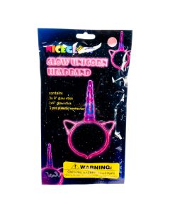 Diadema unicornio neón