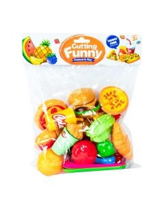 Accesorio plástico comida rapida 16pzas +3a