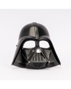 Máscara plástica Darth Vader 21cm negro