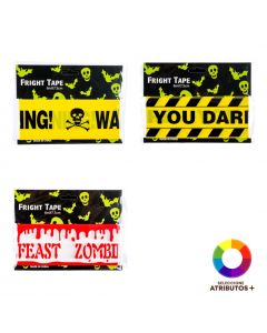 Cinta plástica estampada surtido