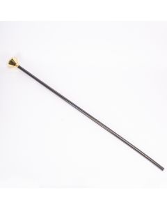 Bastón plástico con diamante liso 106cm