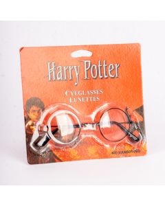 Lente plástico redondo Harry Potter 12.5cm negro