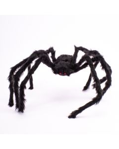 Araña afelpada plegable 85cm negro