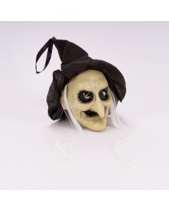 Figura colgante cara bruja 55cm