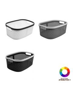 Caja organizadora con relieve