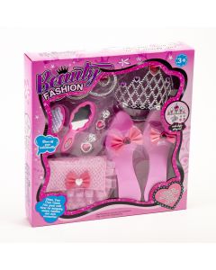 Accesorio plástico princesa 9pzas +3a