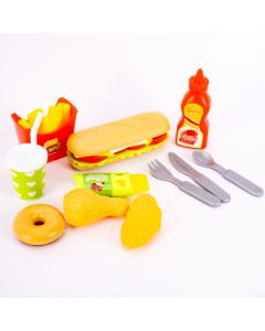Accesorios comida rápida 11pzas +3a