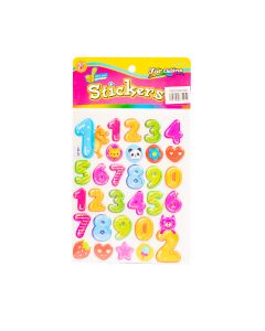 Sticker figuras 28x14cm surtido