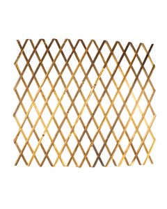 Malla madera para jardín 105cm marrón
