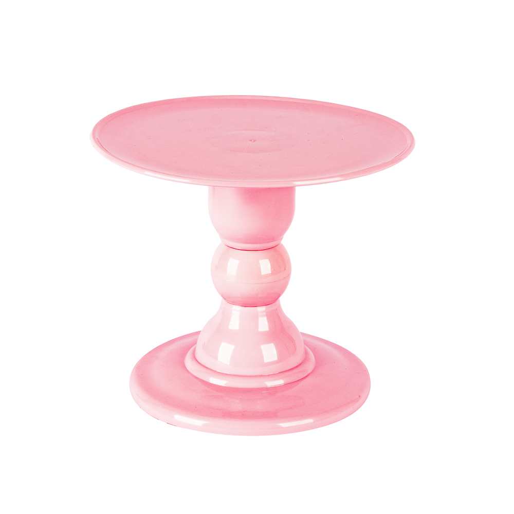 Base plástica para pastel 17x22x18.5cm rosado