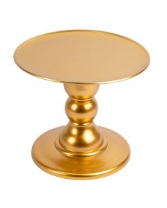 Base plástica para pastel dorado