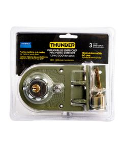 Cerradura sobreponer puerta corrediza izquierda