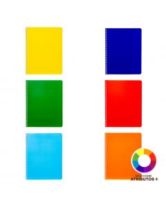 Cuaderno espiral 100 hojas