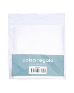 Bolsa plastico 25und transparente