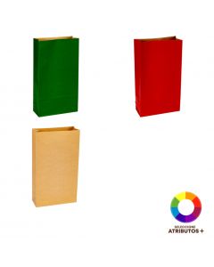 Bolsa papel colores surtidos