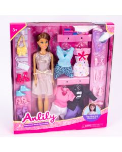 Muñeca Barbie con accesorios