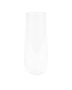 Vaso plástico liso 9oz transparente