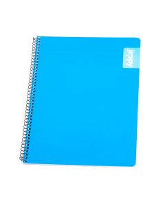 Cuaderno Jappy espiral color liso 80h surtido