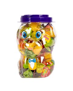 Alcancía con gelatina figura perro 100und