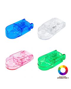 Pastillero plástico con cortador
