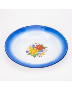 Plato hondo flores 24.5cm