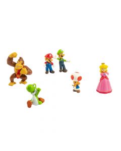 Minifigura Super Mario 6pzas +3a surtido