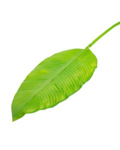 Hoja artificial hoja pájaro del paraíso 12x5x96cm