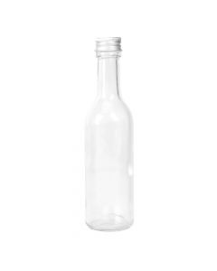 Botella vidrio con tapa 16x4.2cm 100ml