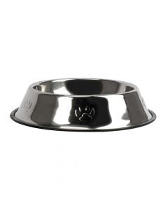 Taza metálica para mascota antideslizante  