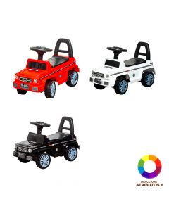 Vehículo montable con luz