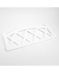 Cerca plástica para jardín 58x34.5 blanco