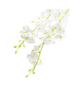 Flor artificial colgante con hojas 110cm