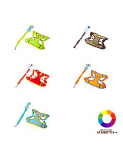 Pechera y correa reflectiva