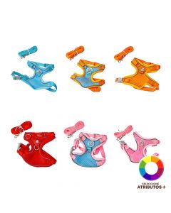 Pechera y correa ajustable