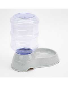 Dispensador agua plástico para mascota estampado puntos surtido