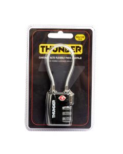 Candado con combinación alto flexible