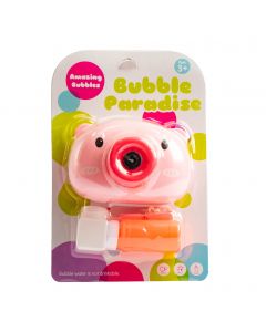 Burbujero plástico figura cerdito con sonido 12x8cm 