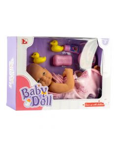 Muñeca bebé con accesorios