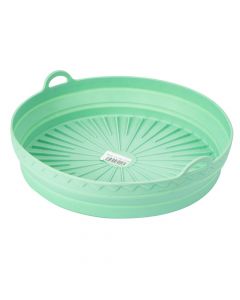 Molde silicón redonda para freidora aire 5x21.5cm menta