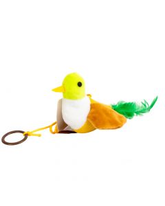 Peluche para mascota pájaro